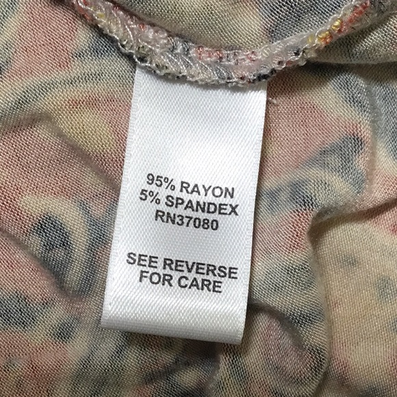 Cato Sleeveless Drape Neck Top - 14/16W - Picture 7 of 7